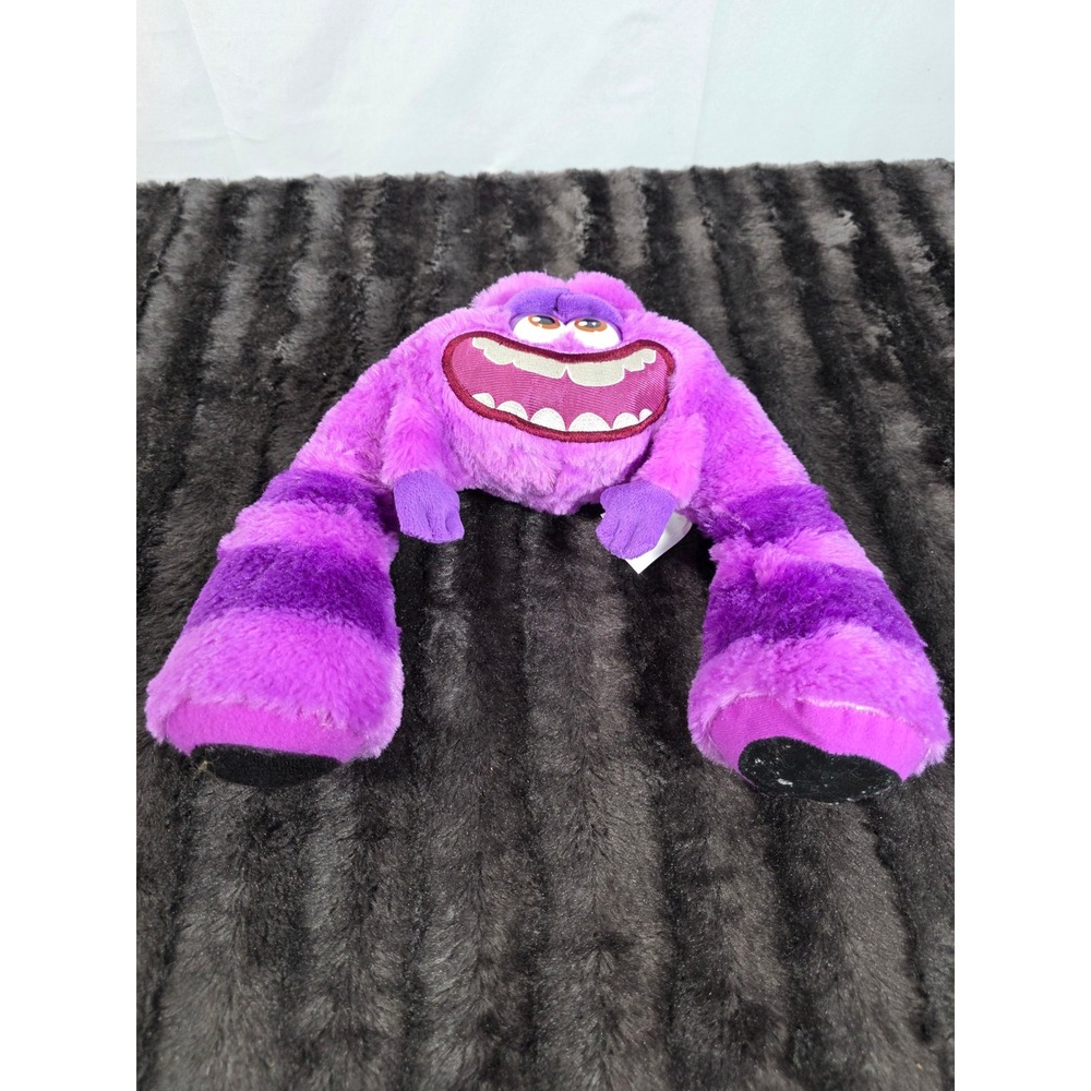 Disney Pixar Monsters University Art Plush Purple Striped Monster Spin Master
